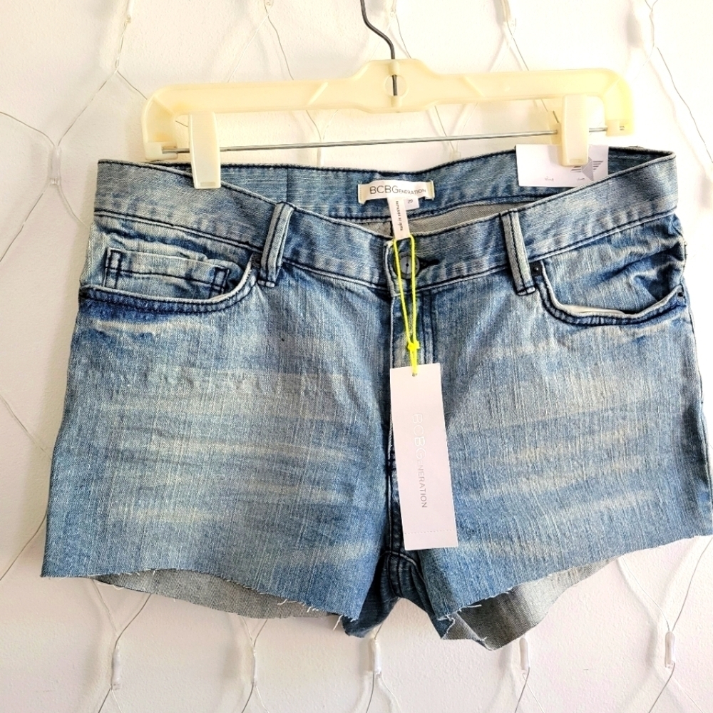Jasper Jeans Cut Off into Shorts • Stonewashed • Light Color • Size 29